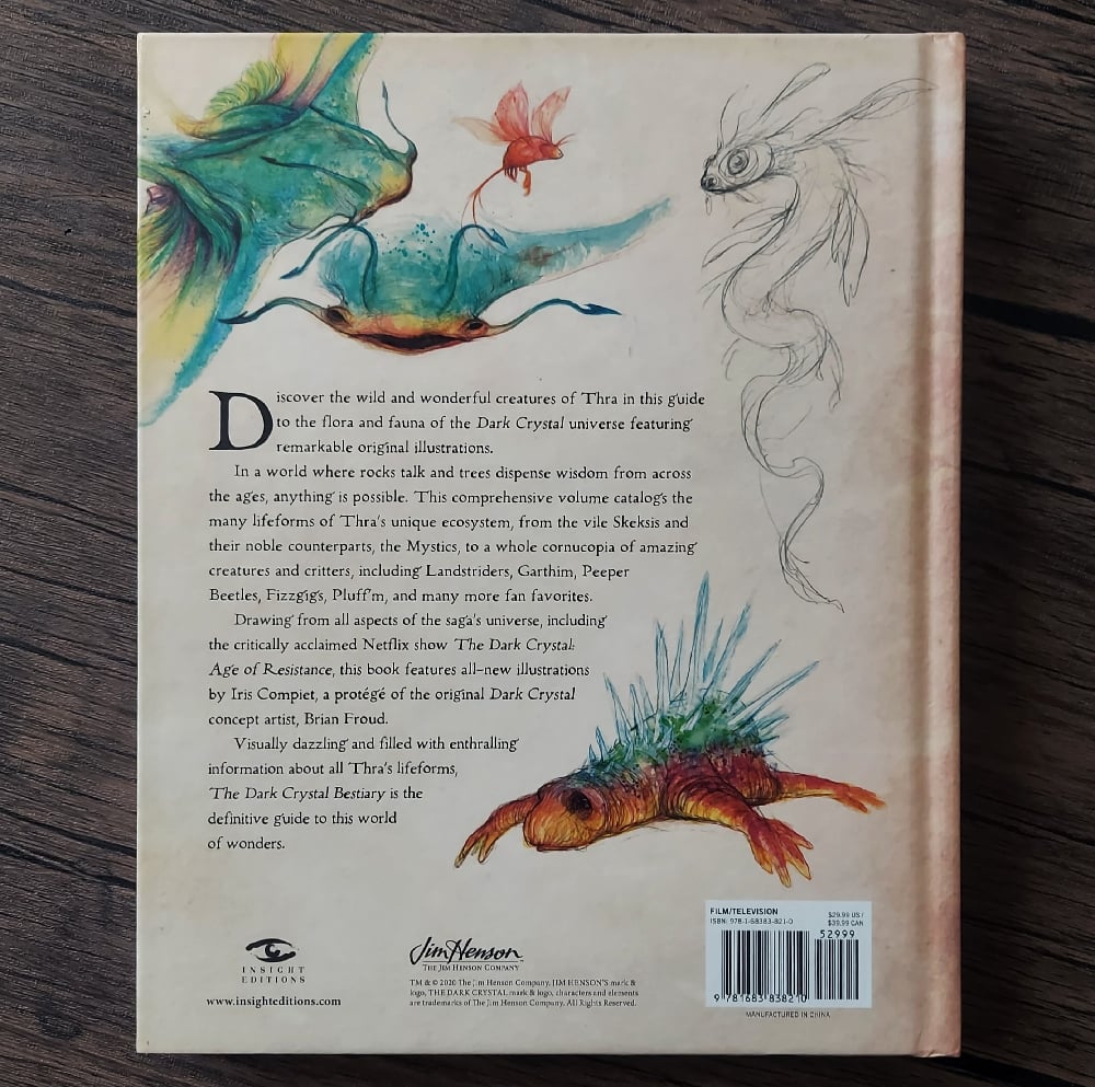 The Dark Crystal Bestiary: The Definitive Guide to the Creatures of Thra, by Adam Cesare