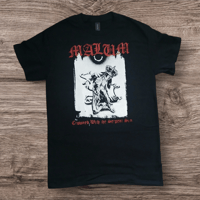 Image 2 of MALUM - Crowned With The Serpent Sun [Official T-Shirt]