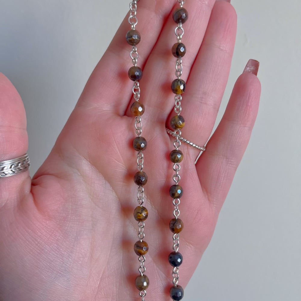 Image of tigers eye necklace
