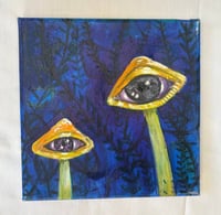 Image 2 of Mushrooms Are Watching Painting