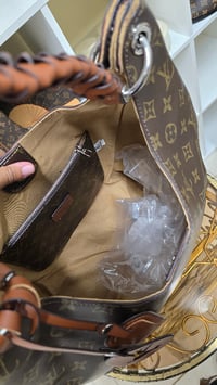 Image 2 of Brown Monogram Hobo Handbag