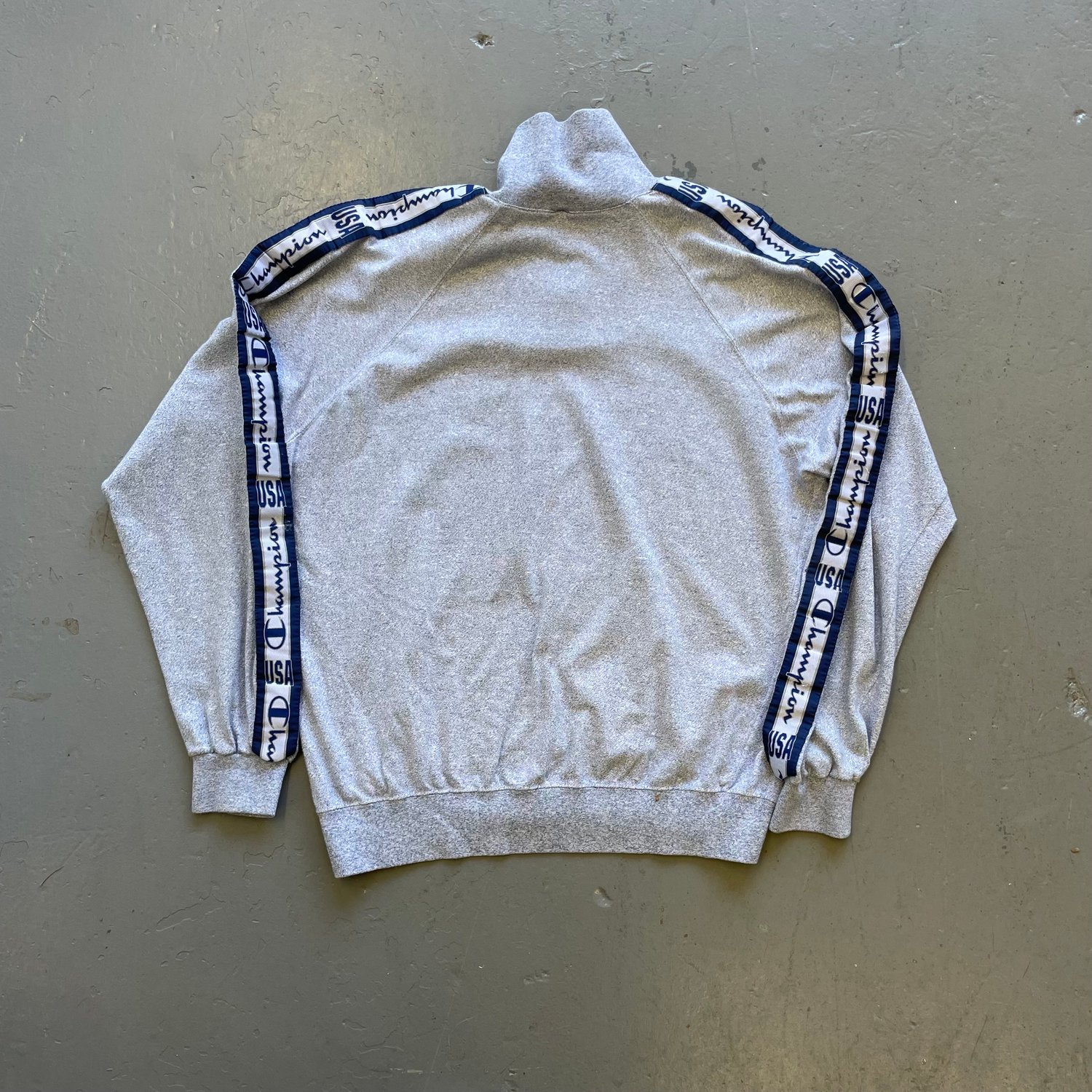 Image of Vintage Champion qzip sweatshirt size medium 