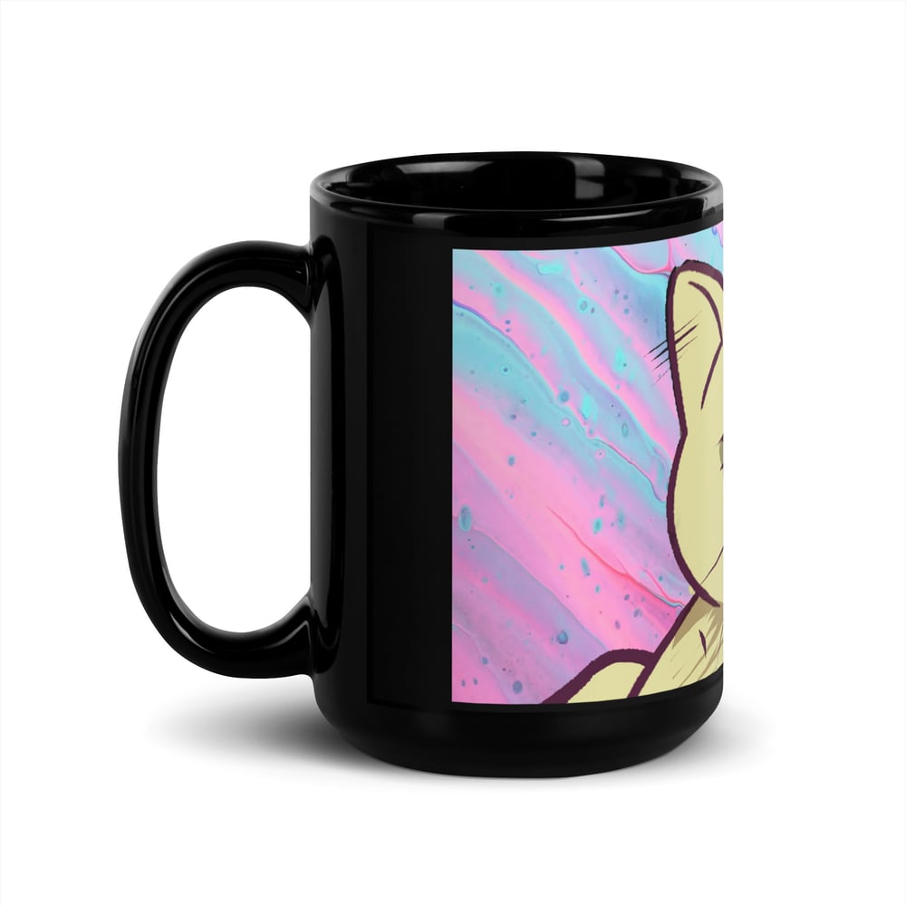 I Can't Even Black Glossy Mug