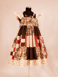 Image 3 of Custom Patchwork Mini Dress For Tiarnie