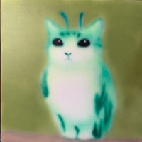 Image 1 of [Painting] alien meowl