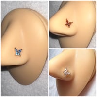 Butterfly Nose Stud