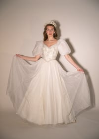 Image 1 of 1980s Mike Benet Ball Gown 