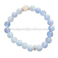 Image 5 of Moonstone & Angelite Bracelet (Just 1 left!)