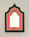 Image of Modernist Mirror Indigo Blue/Pastel Yellow/Pink