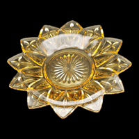 Image 9 of 5 Pieces of Sunflower Style Decor Glass