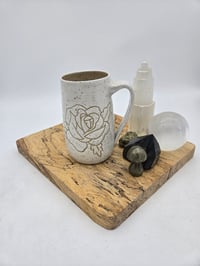 Image 1 of White Rose Mug