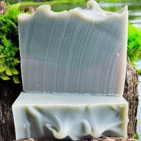 Image 4 of Winter pine homemade shea butter soap, fresh cut pine scent