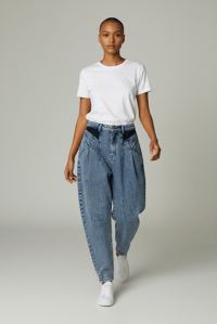 Image 9 of Vintage Z. CAVARICCI High Waist Barrel Jeans