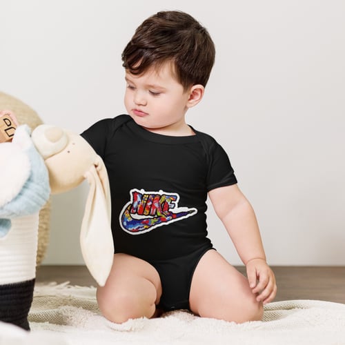 Image of Mosaic Nike Baby Bodysuit