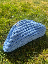 Image 2 of Sew You Large Dumpling Bag in Baby Blue🩵
