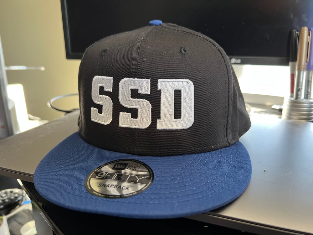 New Era Snap Back with Solid White SSD Logo