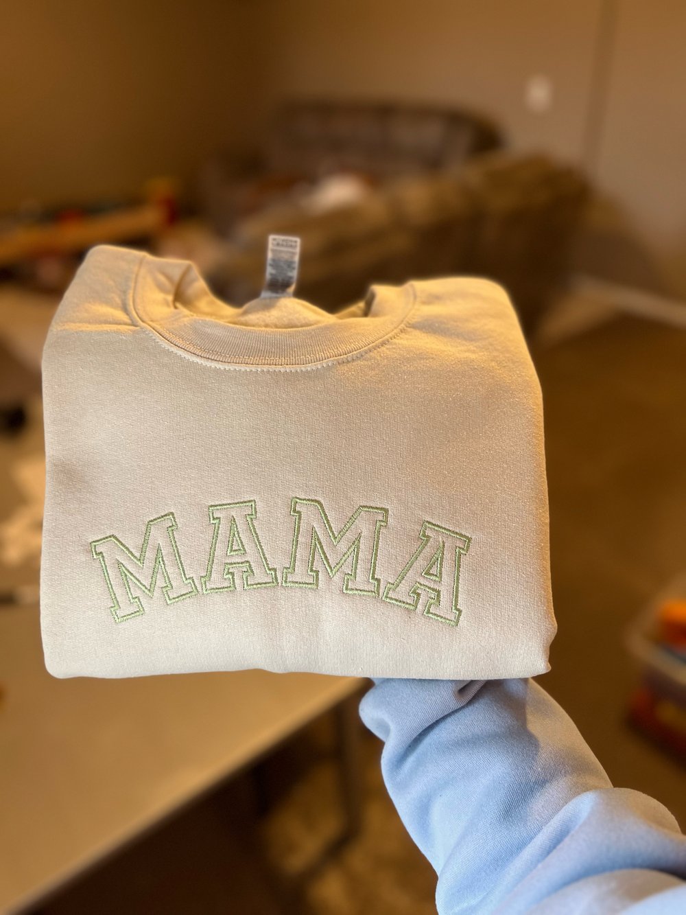 Image of Varsity letter mama crewneck 