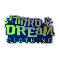 Third Dream Logo - Holographic Sticker