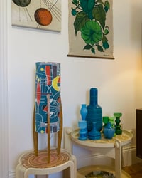 Image 7 of Atomic rocket table lamp by Vintage Groove 