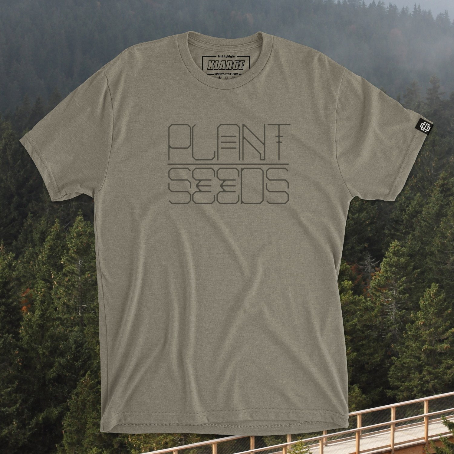 Plant Seeds Extra Soft Vintage T-Shirt - Venetian Gray