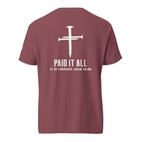 Image 5 of On the Cross /  heavyweight t-shirt