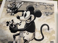 Image 2 of THE VANDALS GIG POSTER ORLANDO PUNK IN THE PARK 2024