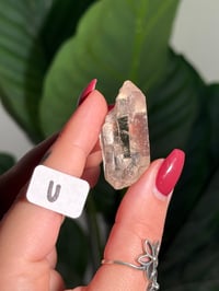 Image 22 of CHOOSE YOUR OWN MINI RUTILE SMOKEY QUARTZ POINTS (NATURAL UNPOLISHED POINTS) -BRAZIL- LOT 2