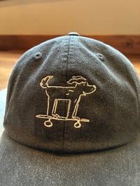 Image 4 of Dog Skateboarding Dad Hat - Charcoal
