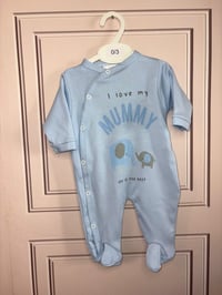 Image 1 of Love my mummy baby grow 