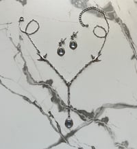 Image 3 of THE ‘SEA GLASS’ SAPPHIRE EARRINGS