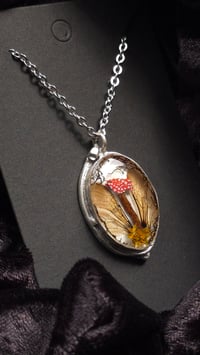 Image 1 of Mushroom fairy necklace