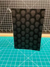 Softcover journal with skull pattern cover 