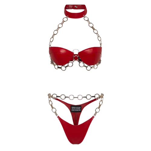 Image of CHAIN THONG RED