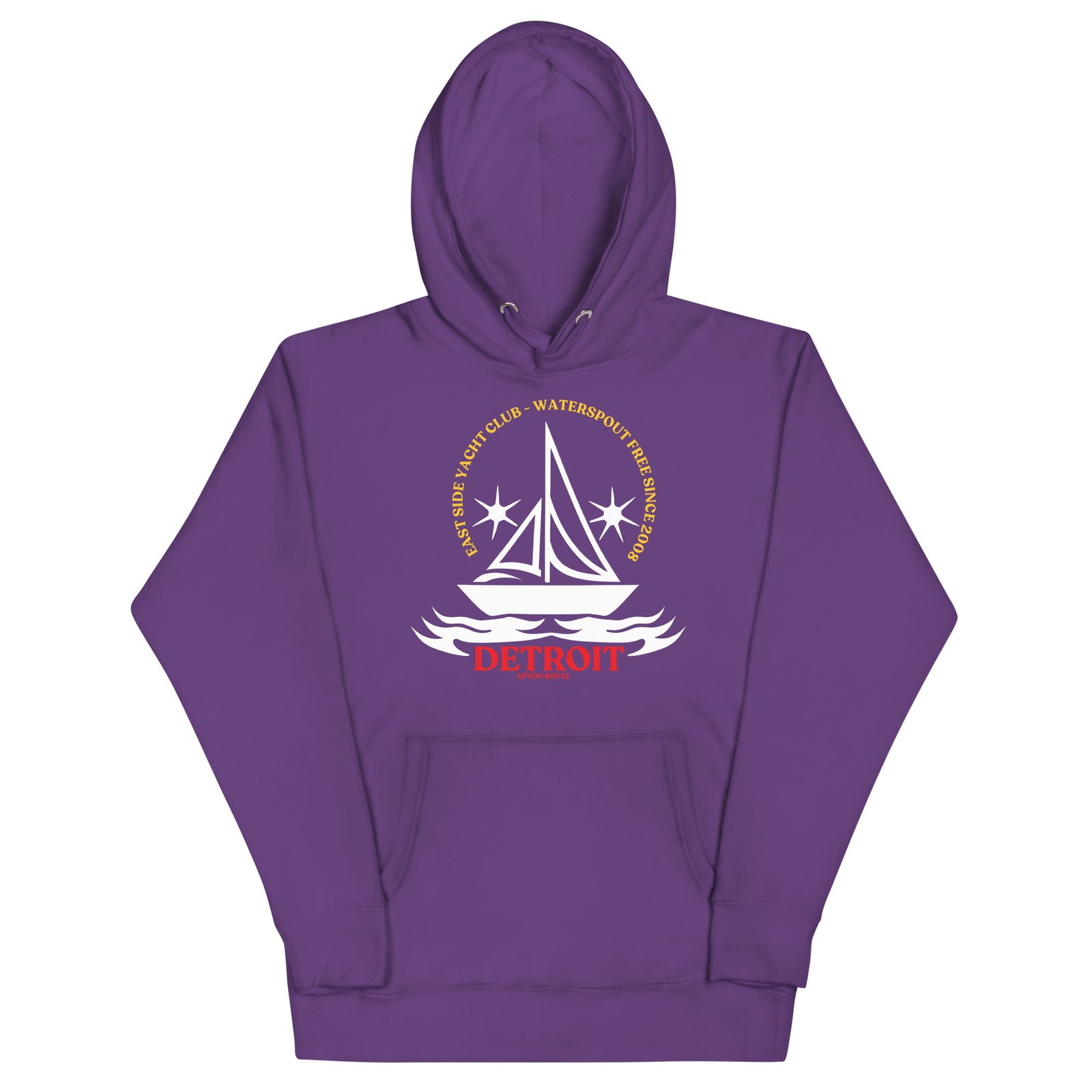 East Side Yacht Club Detroit Unisex Hoodie (Many Colors East Side Yacht Club Detroit Unisex Hoodie (Many Colors