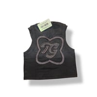 Image 2 of Star Female crop shirt Black