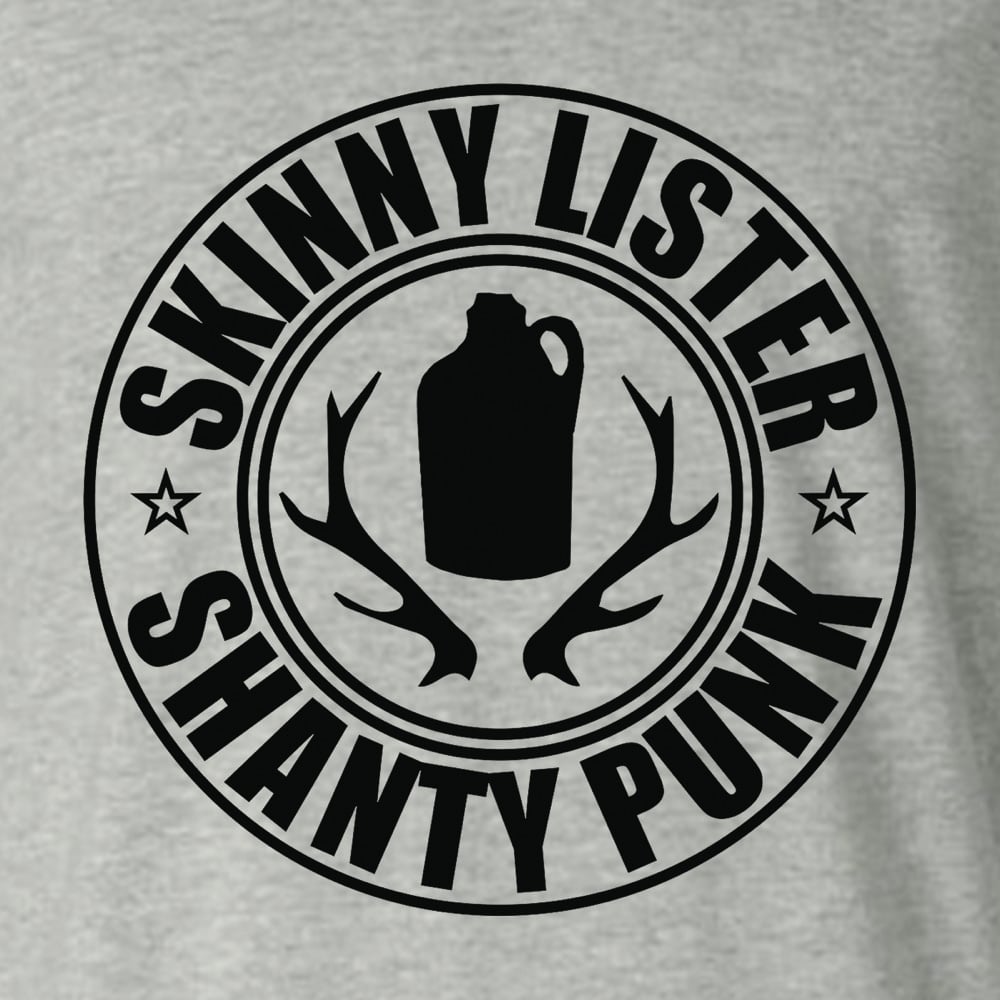 Image of GREY SHANTY PUNK T-SHIRT
