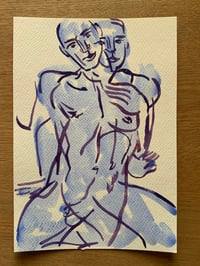 Image 5 of Watercolour ~ Blue Boys Series IV