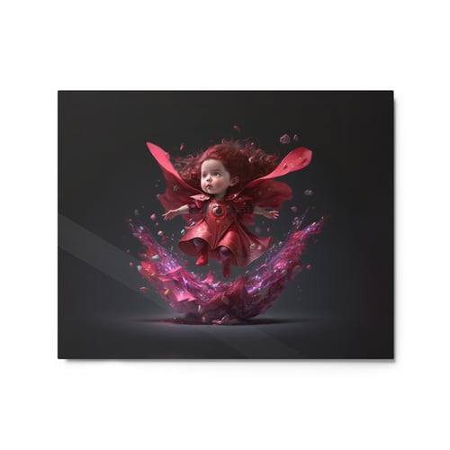 Image of Marvel Babies - Scarlet Witch | Metal Glossy Print
