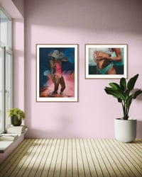 Image 4 of Artprint / Giclée / Kunsttryk / "Et øjeblik X"