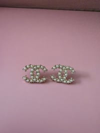 Image 1 of Pearl C Large Studs