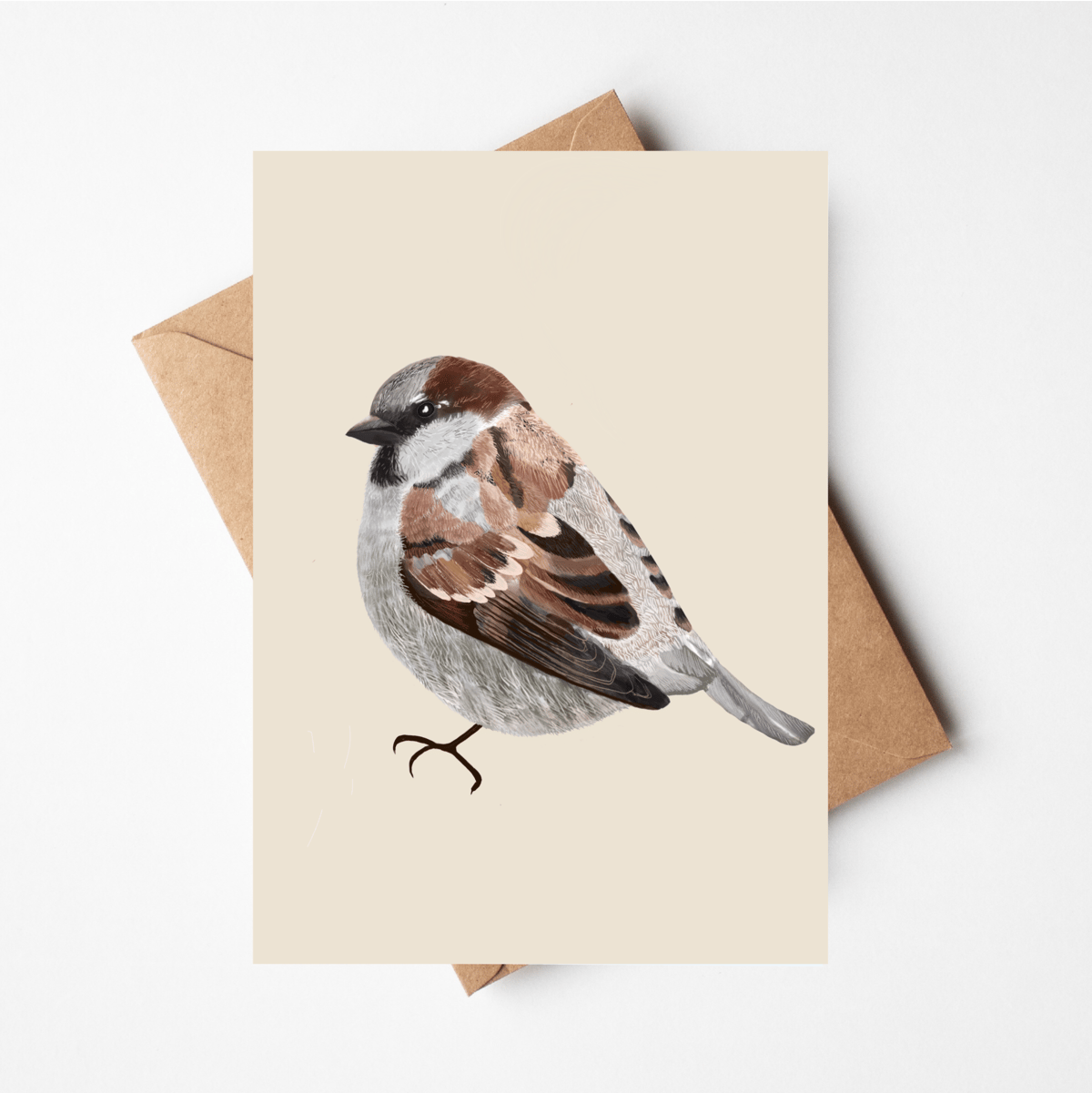 Sparrow Print & Card