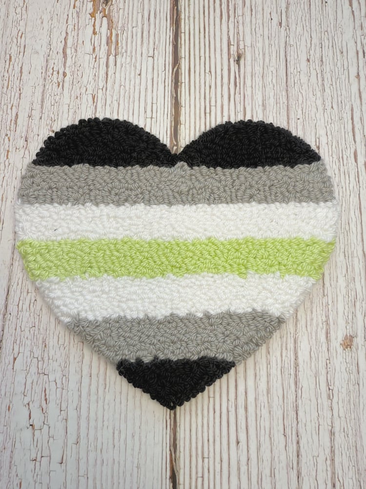 Pride Hearts Mug Rugs