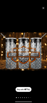 Image 1 of Harley Davidson tumbler 