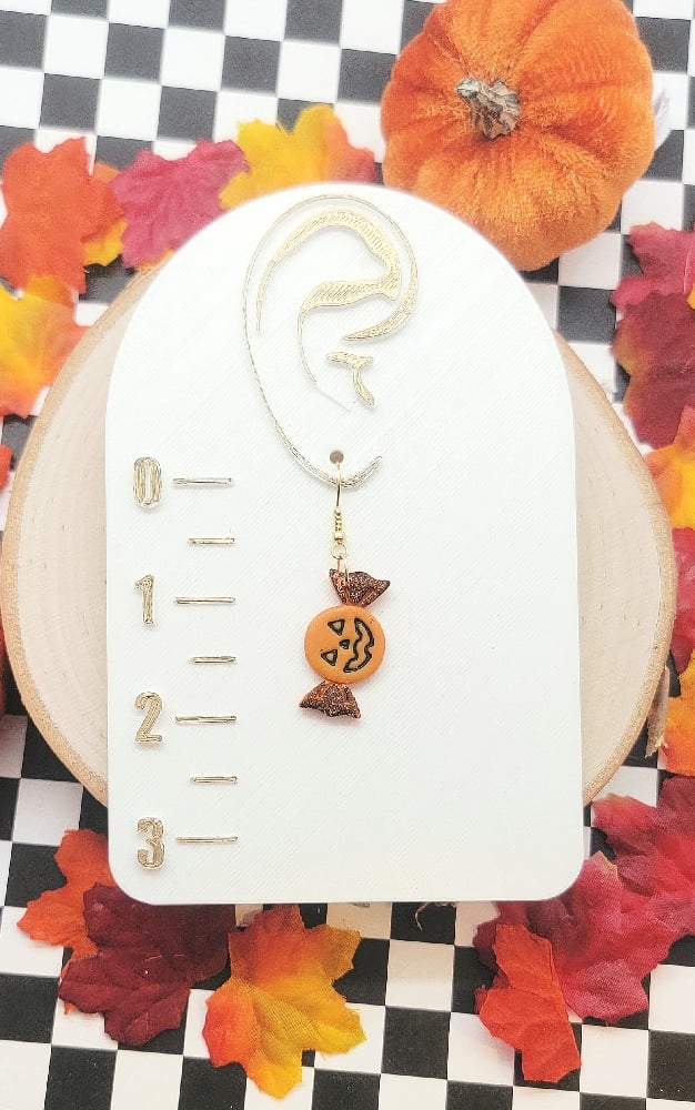 Image of Jack-o-Lantern Candy Dangles