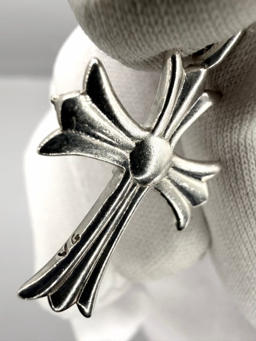 Image of WG Double Sided Diamond Cross Pendant (Size 2) 