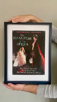 Image 4 of The Phantom of the Opera ,framed 1986 vintage sheet music