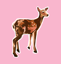 deer sticker