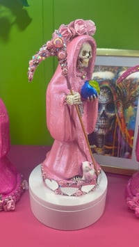 Image 4 of Pink Santa Muerte: Love’s Reflection