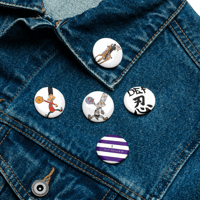 Image 2 of Def Shinobi Buttons x5