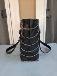 Image 3 of X Ray Spex Poly Styrene shoulder bag with chains